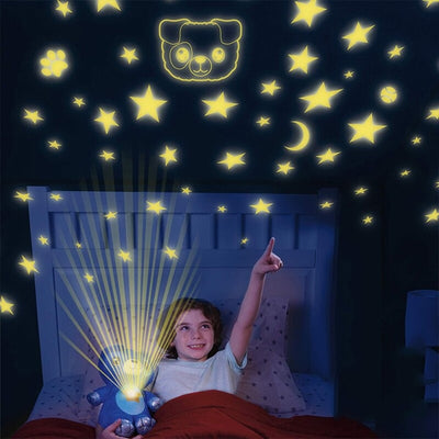 🥰 Star Belly peluche con proyector de luz 🥰